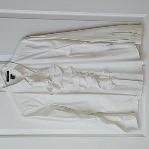 Lauren Ralph Lauren Long Sleeve Button Down Poet Blouse